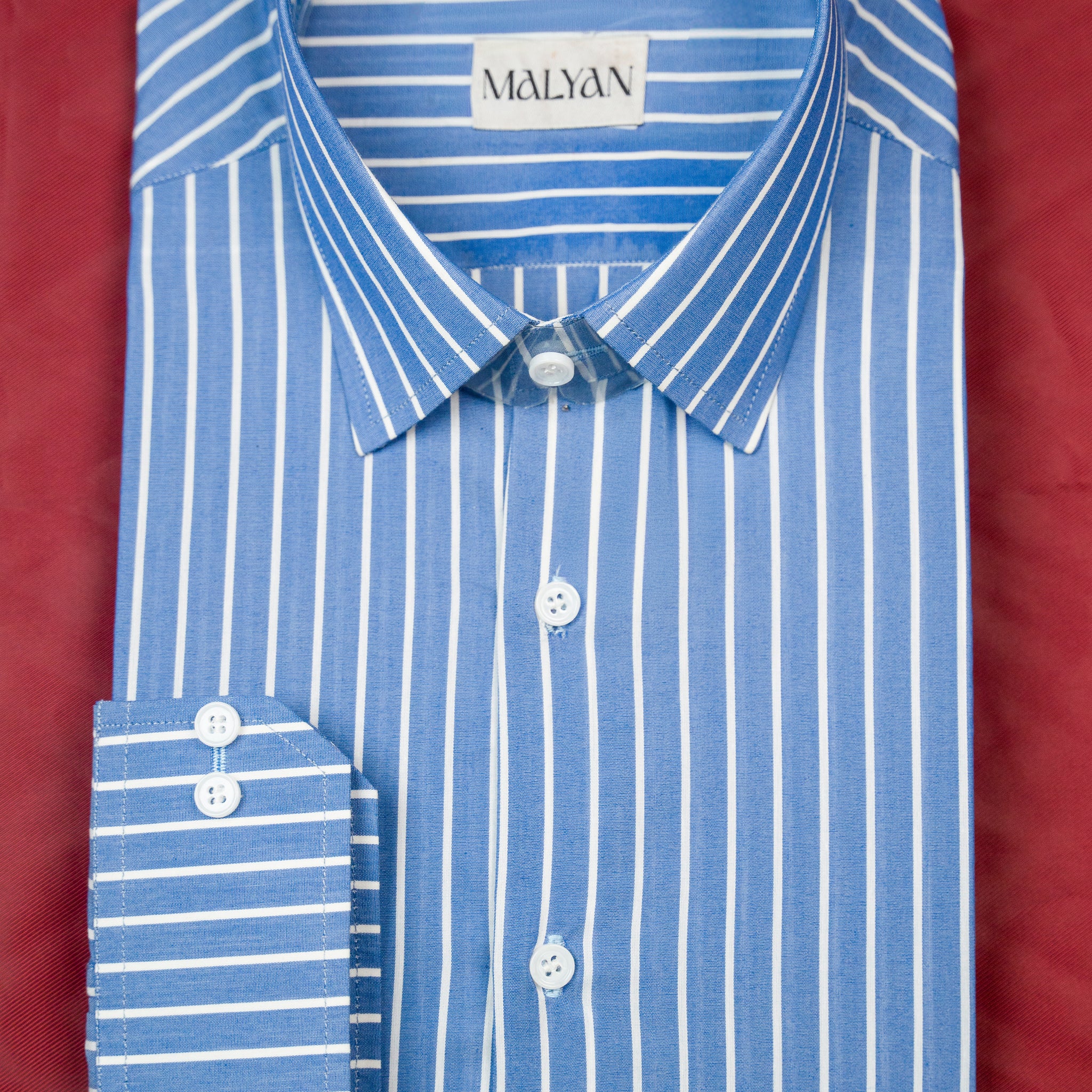 Powder Blue Stripe Shirt
